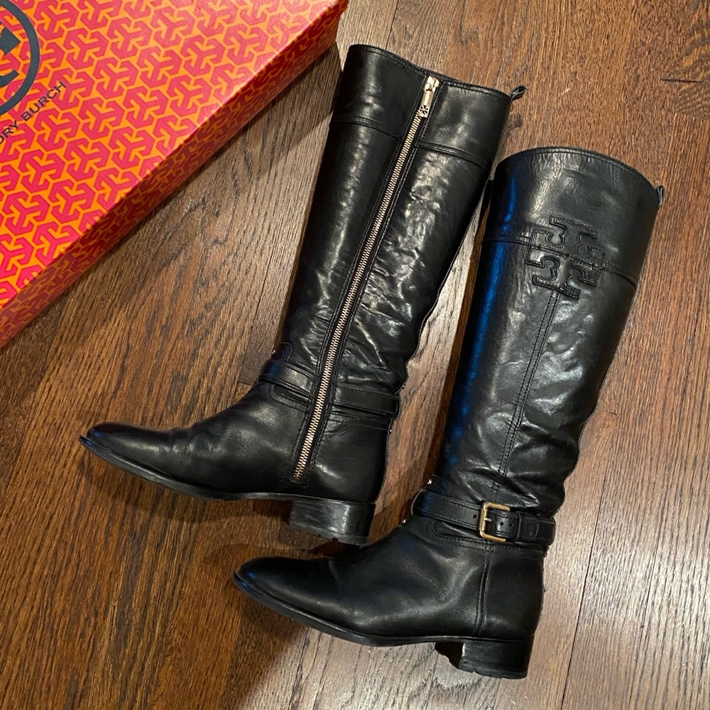 Tory Burch Leather Blaire Boots